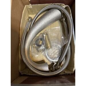 Ancient Treasures Tidal Wave Collection Roman Tub Faucet with Arch Spout in Sati